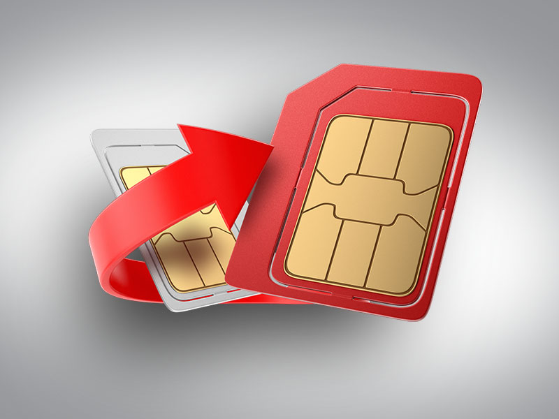 استبدال بطاقة SIM مفقودة أو مكسورة | آسياسيل